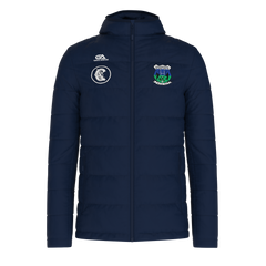 Ballina Camogie Hooded Padded Navy Jacket