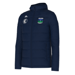 Ballina Camogie Hooded Padded Navy Jacket