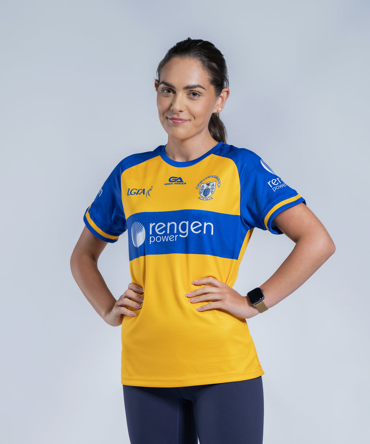 Clare LGFA Match Jersey Ladies Fit