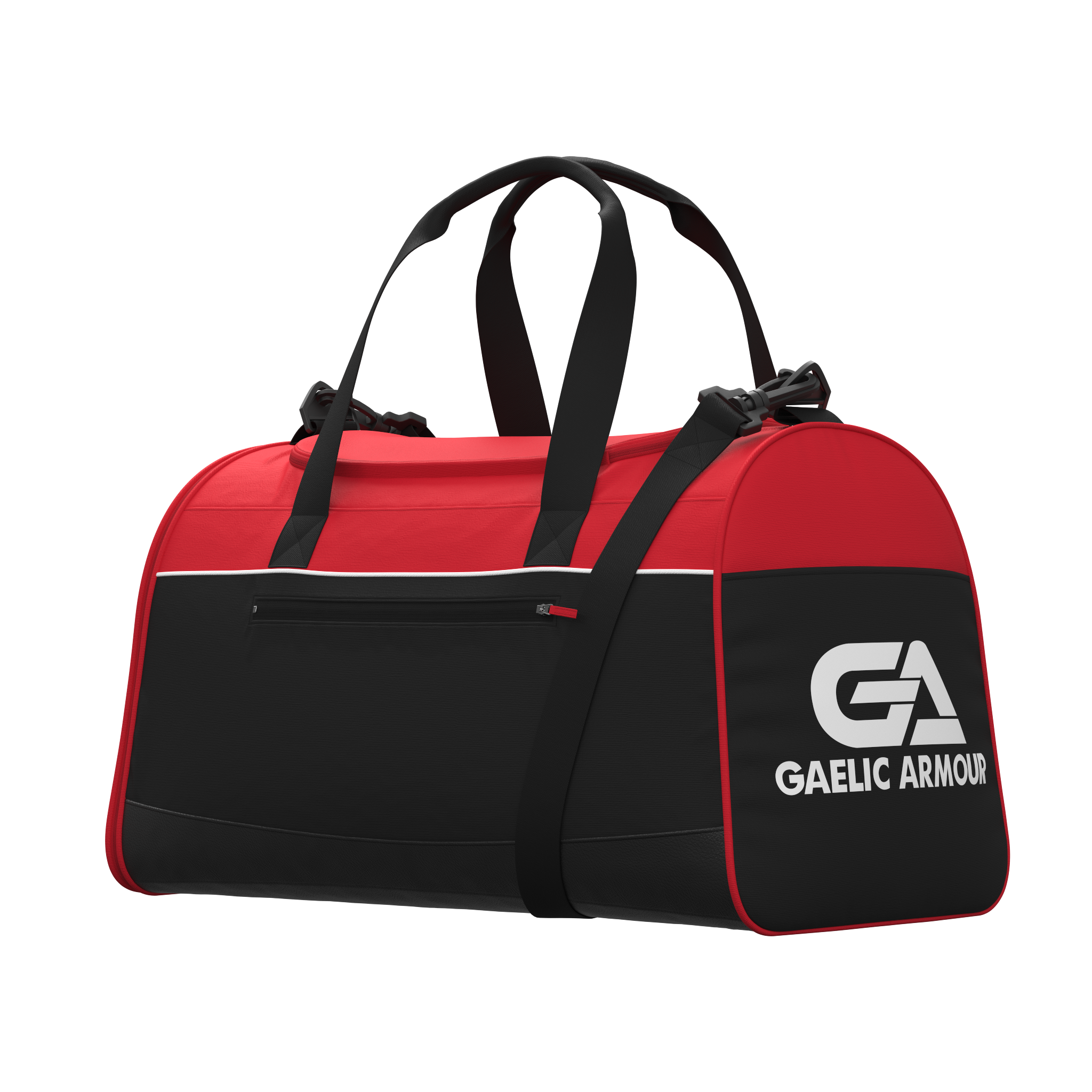 GAA Team Kit Bag Black Red White