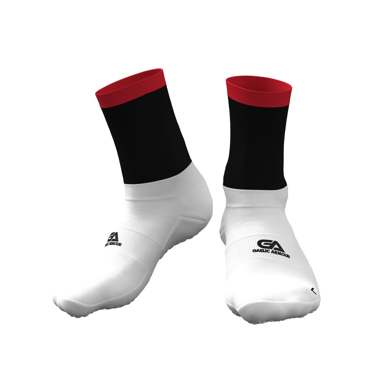 Grip GAA Midi  Sock Black Red