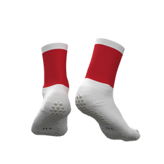 Grip GAA Midi  Sock Red White