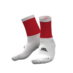 Grip GAA Midi  Sock Red White