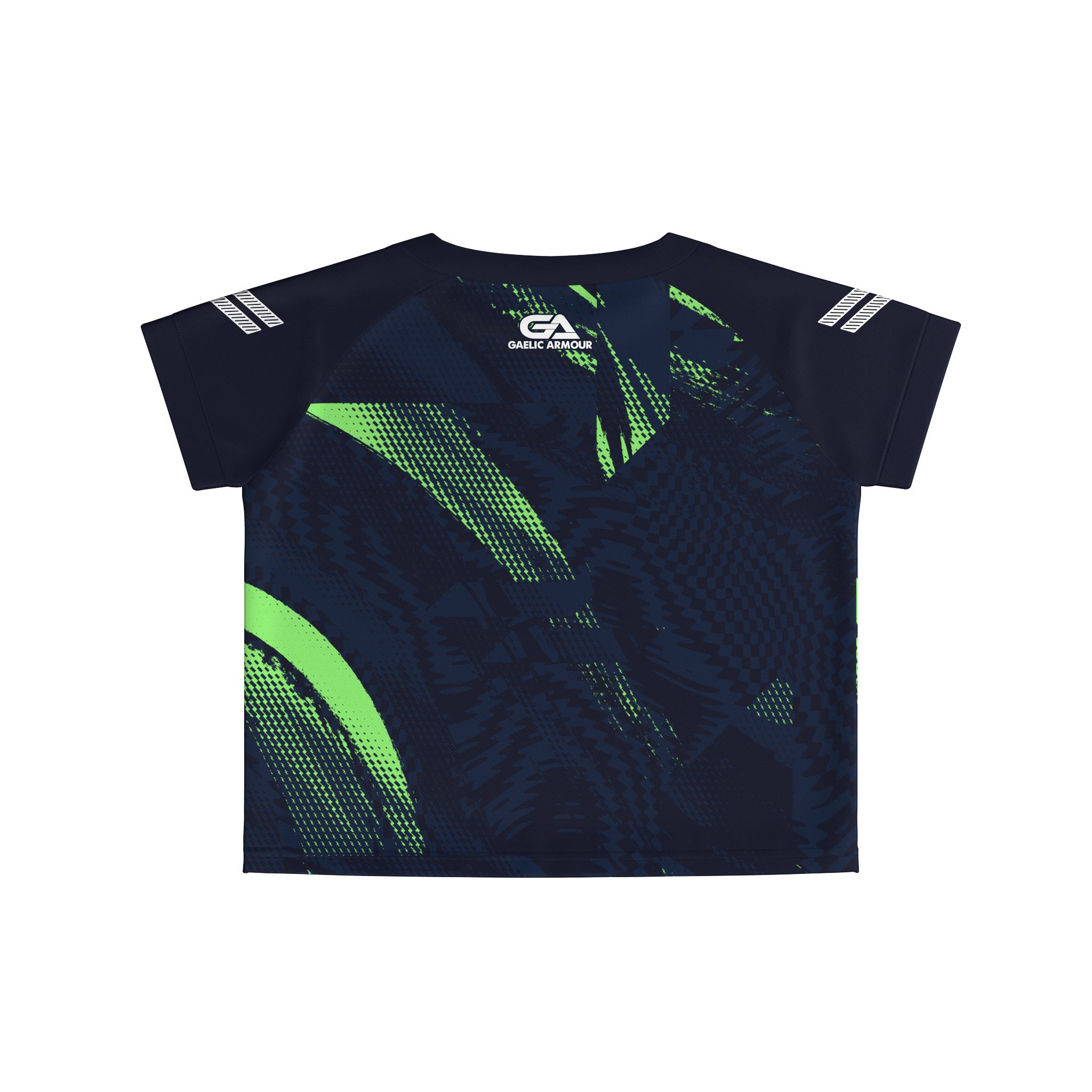 Leitrim GAA  Kids Training Jersey Navy Lime 2025