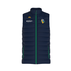 Leitrim GAA Navy Green Gilet