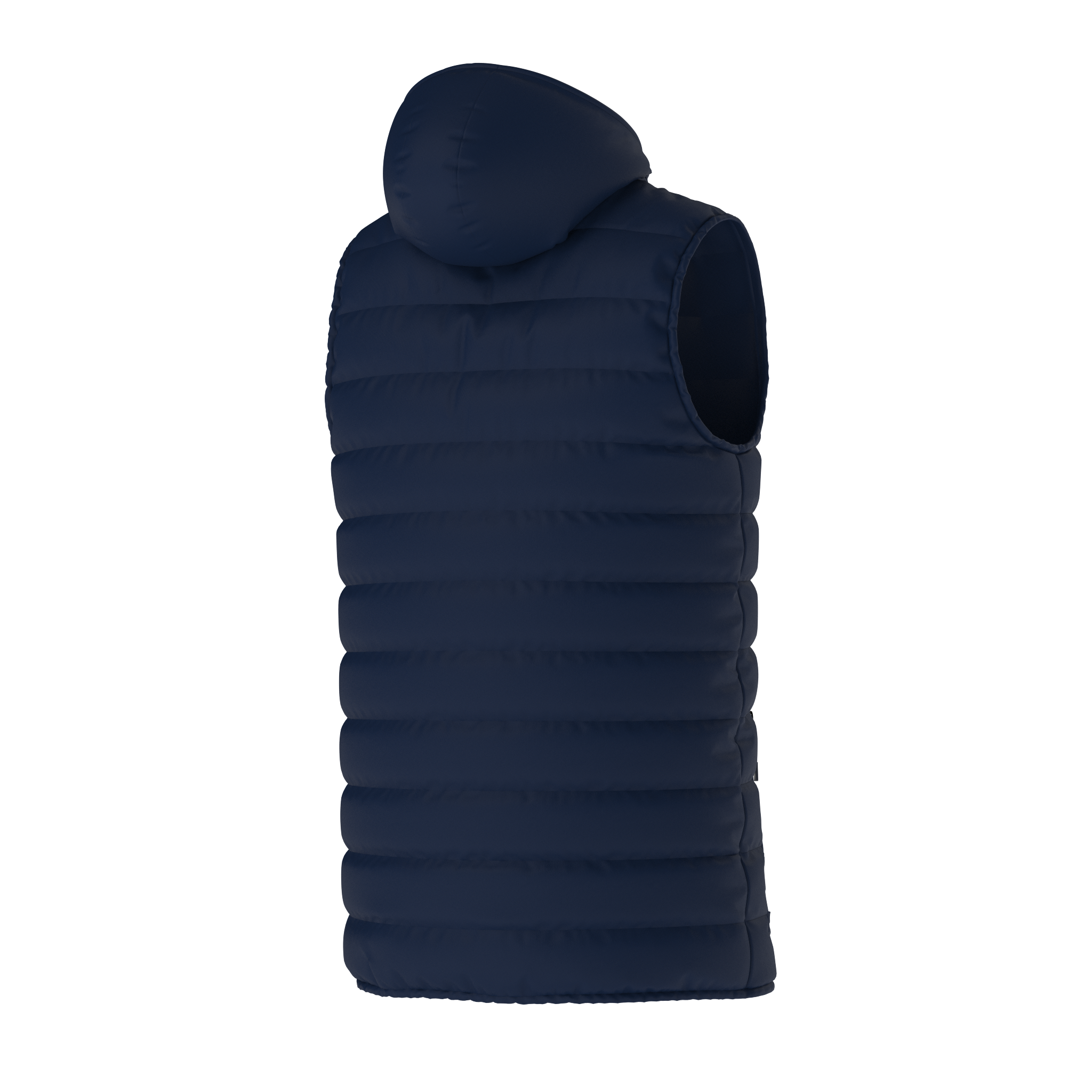 Leitrim GAA Navy Green Hooded Gilet