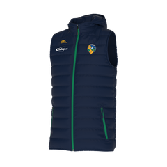 Leitrim GAA Navy Green Hooded Gilet