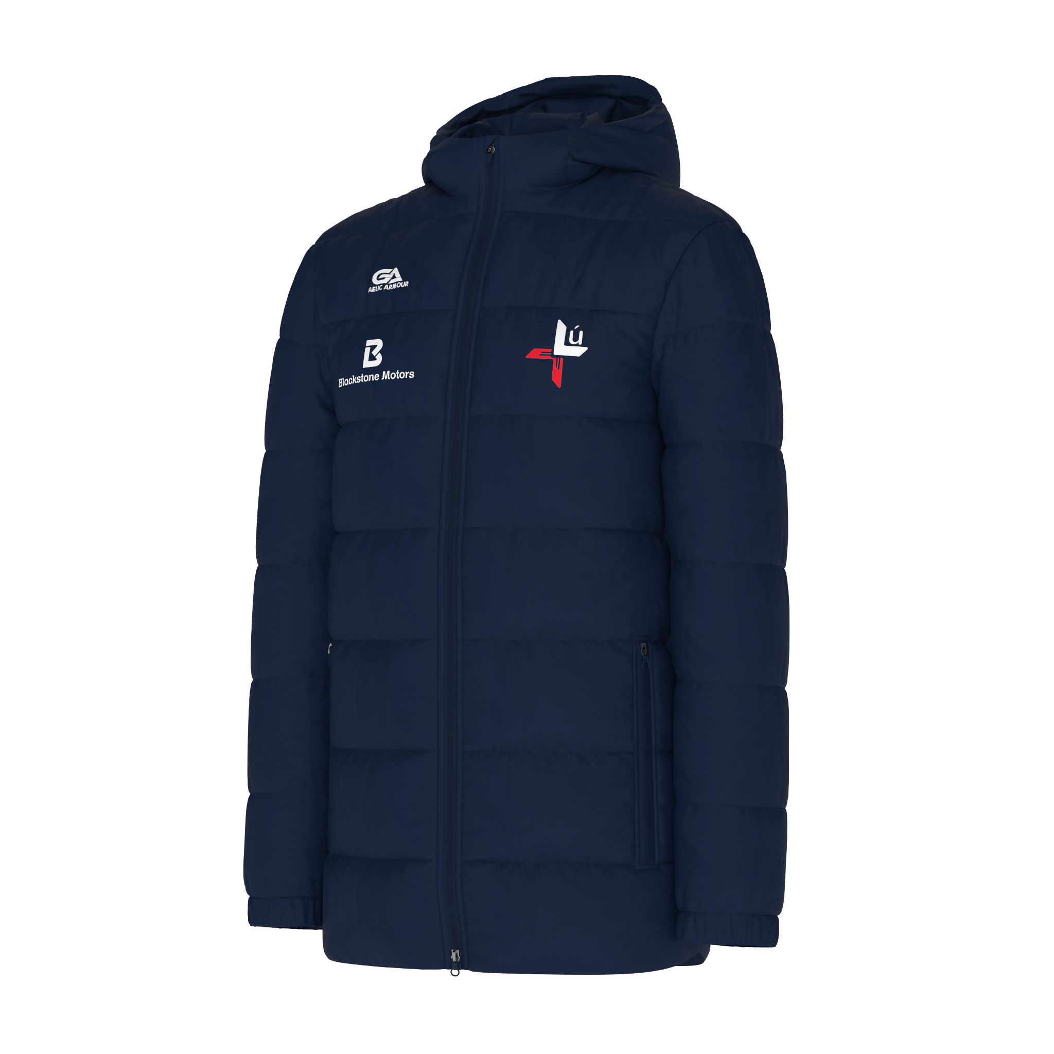 Louth LGFA Kids Navy Padded Parka