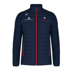 Kids Louth LGFA Navy Red Core Hybrid Jacket