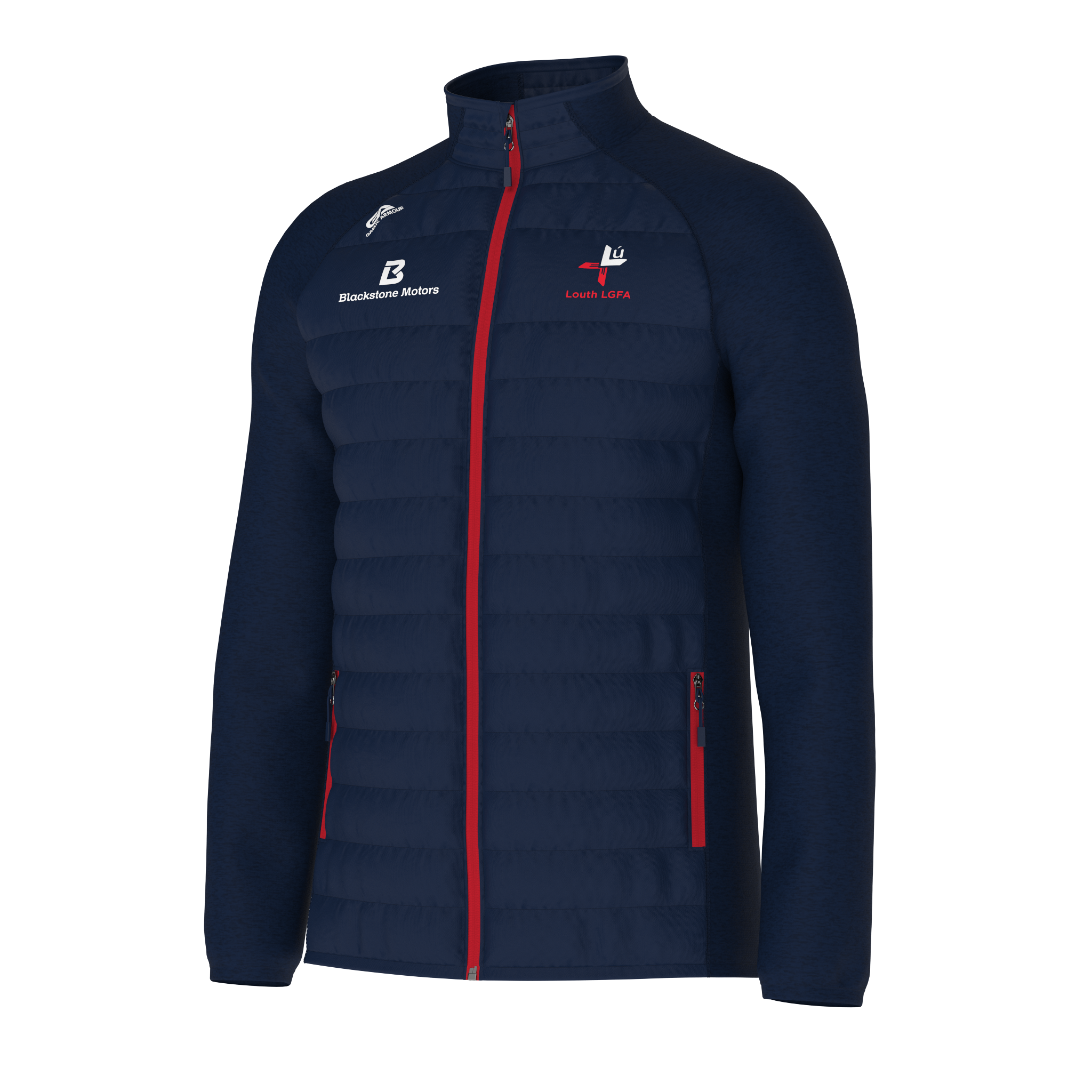 Louth LGFA Navy Red Core Hybrid Jacket