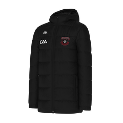 Moneygall GAA Hooded Padded Parka Black