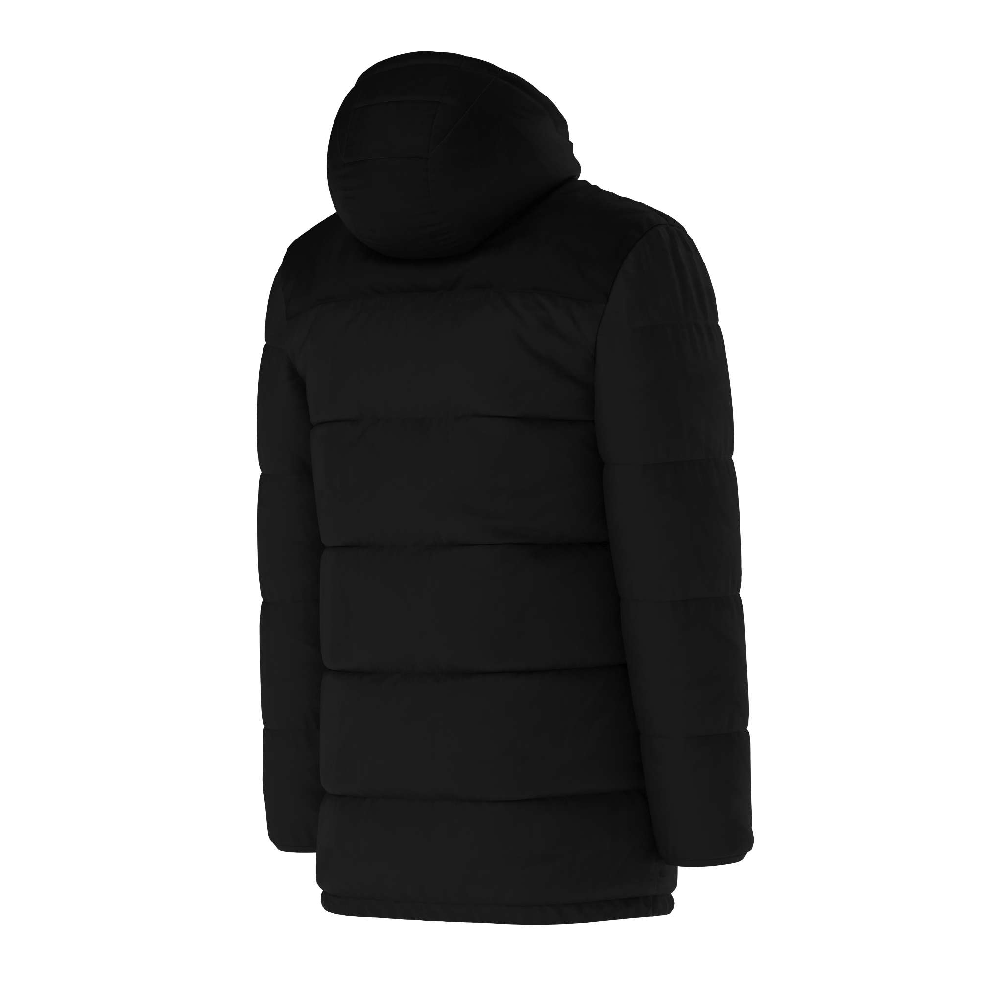 Moneygall Camogie Hooded Padded Parka Black Tonal Jacket