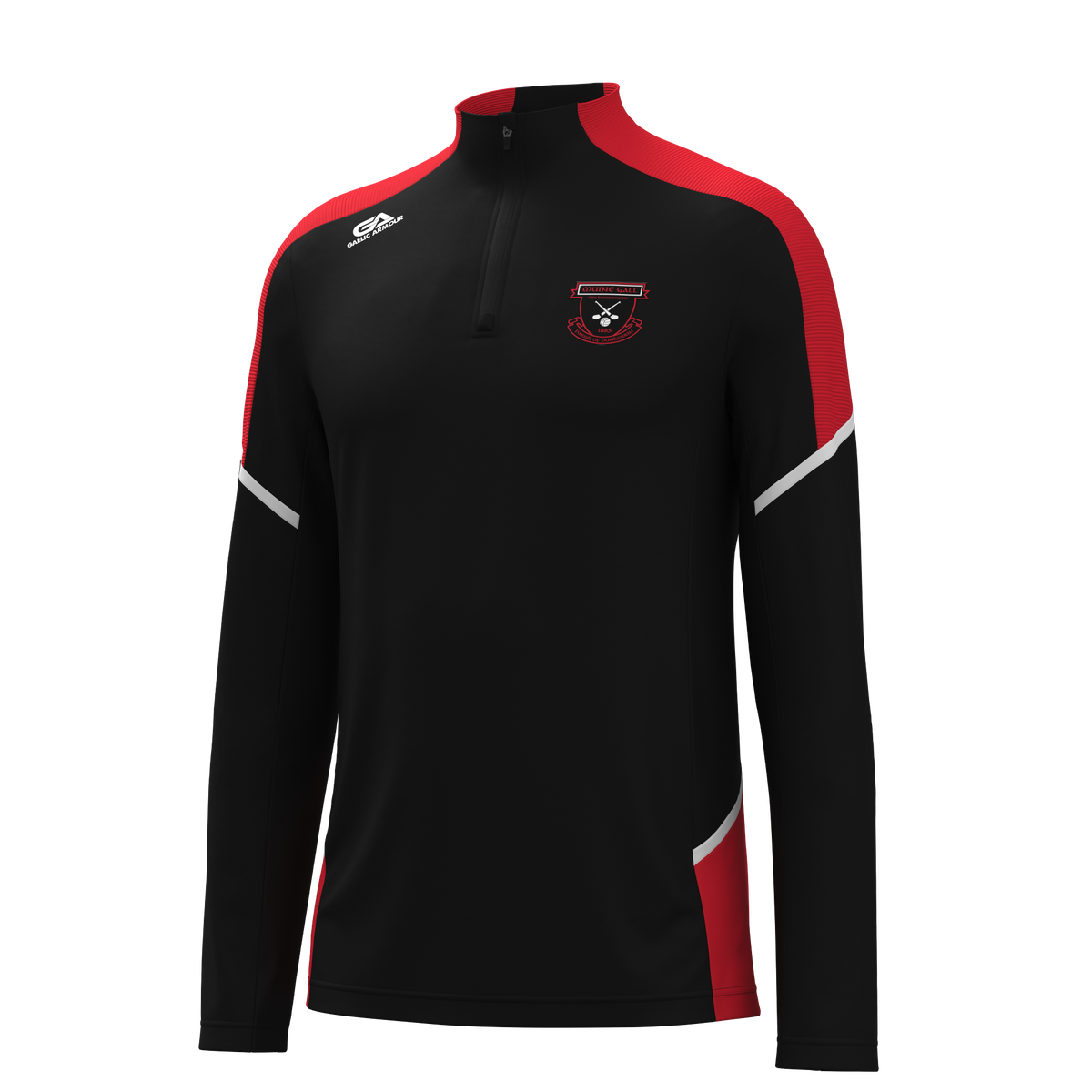 Moneygall GAA Adult Revive Half Zip Black