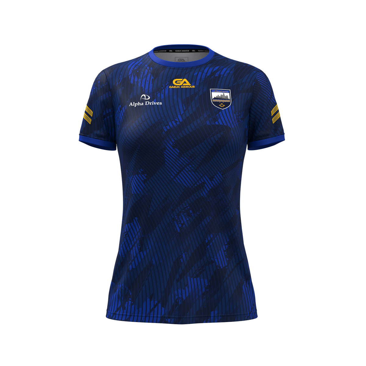 Tipperary Camogie Training Jersey Ladies Fit Navy Royal