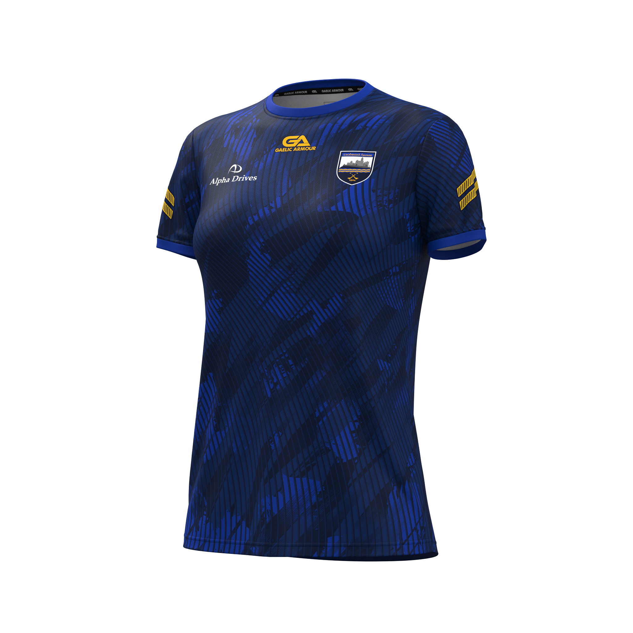 Tipperary Camogie Training Jersey Ladies Fit Navy Royal