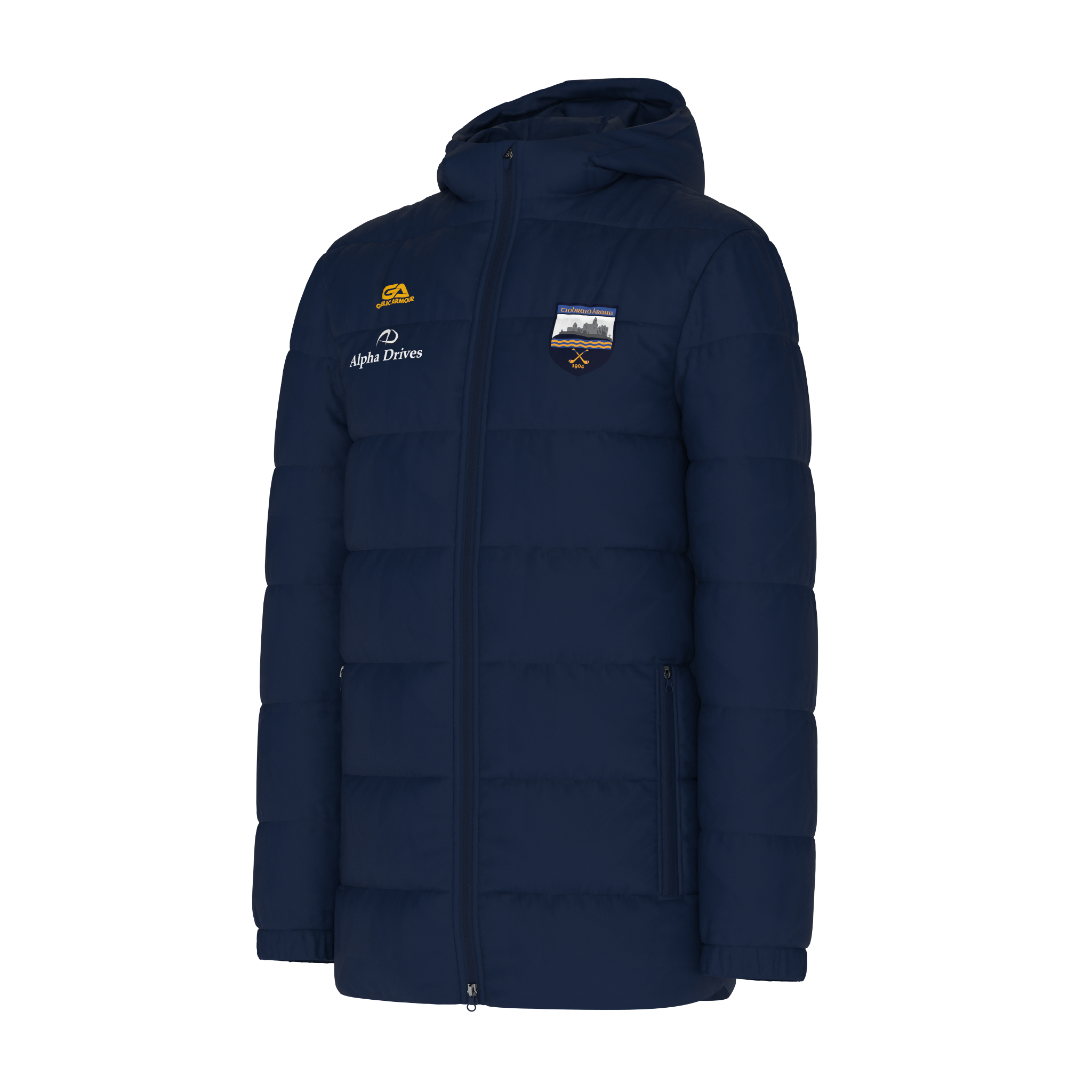 Tipperary Camogie Kids Navy Padded Parka