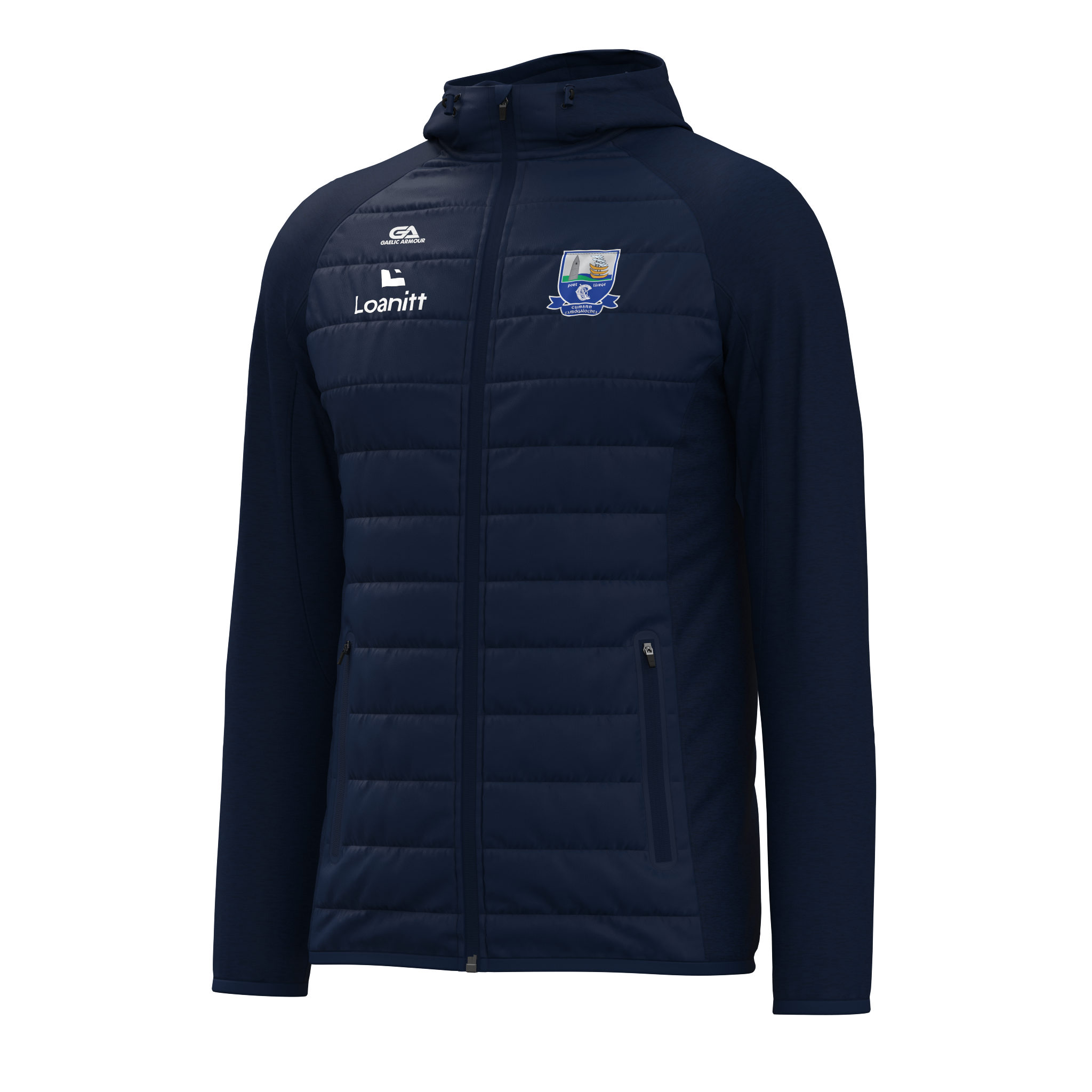 Waterford Camogie Navy Hooded Hybrid