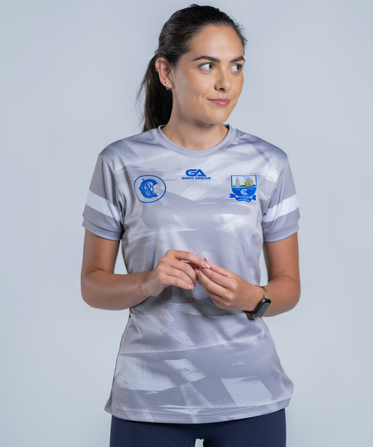 Waterford Camogie Training Jersey Ladies Fit Grey – Gaelic Armour