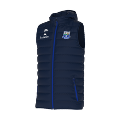 Waterford Camogie Navy Royal Hooded Gilet