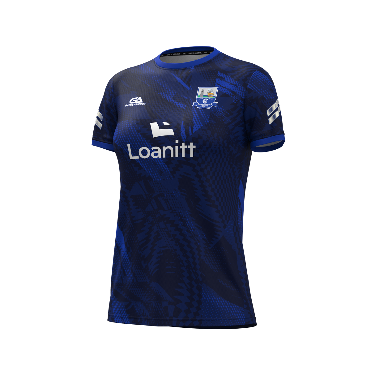 Waterford Camogie Training Jersey Ladies Fit Navy