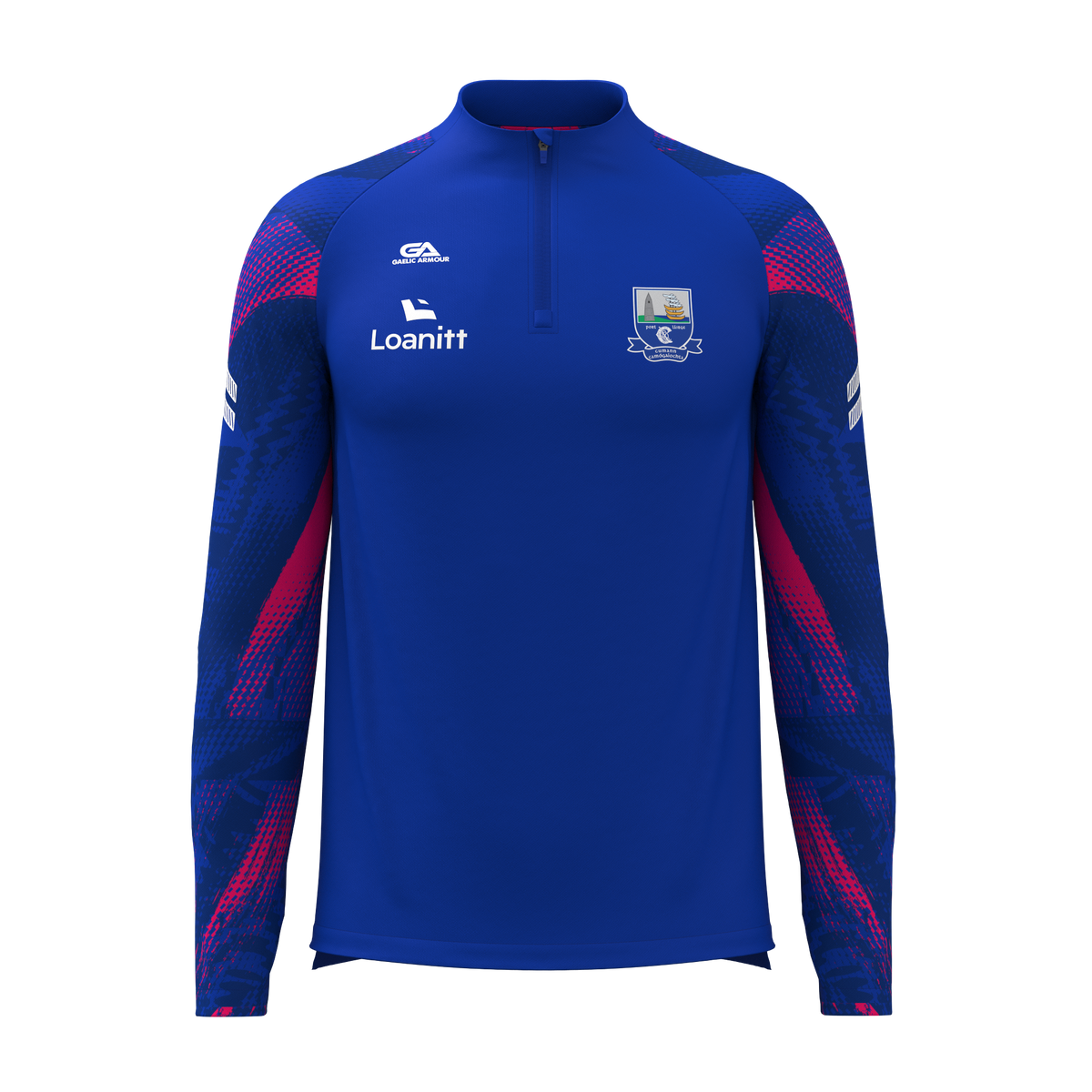 Waterford Camogie Custom 1/2 Zip Royal