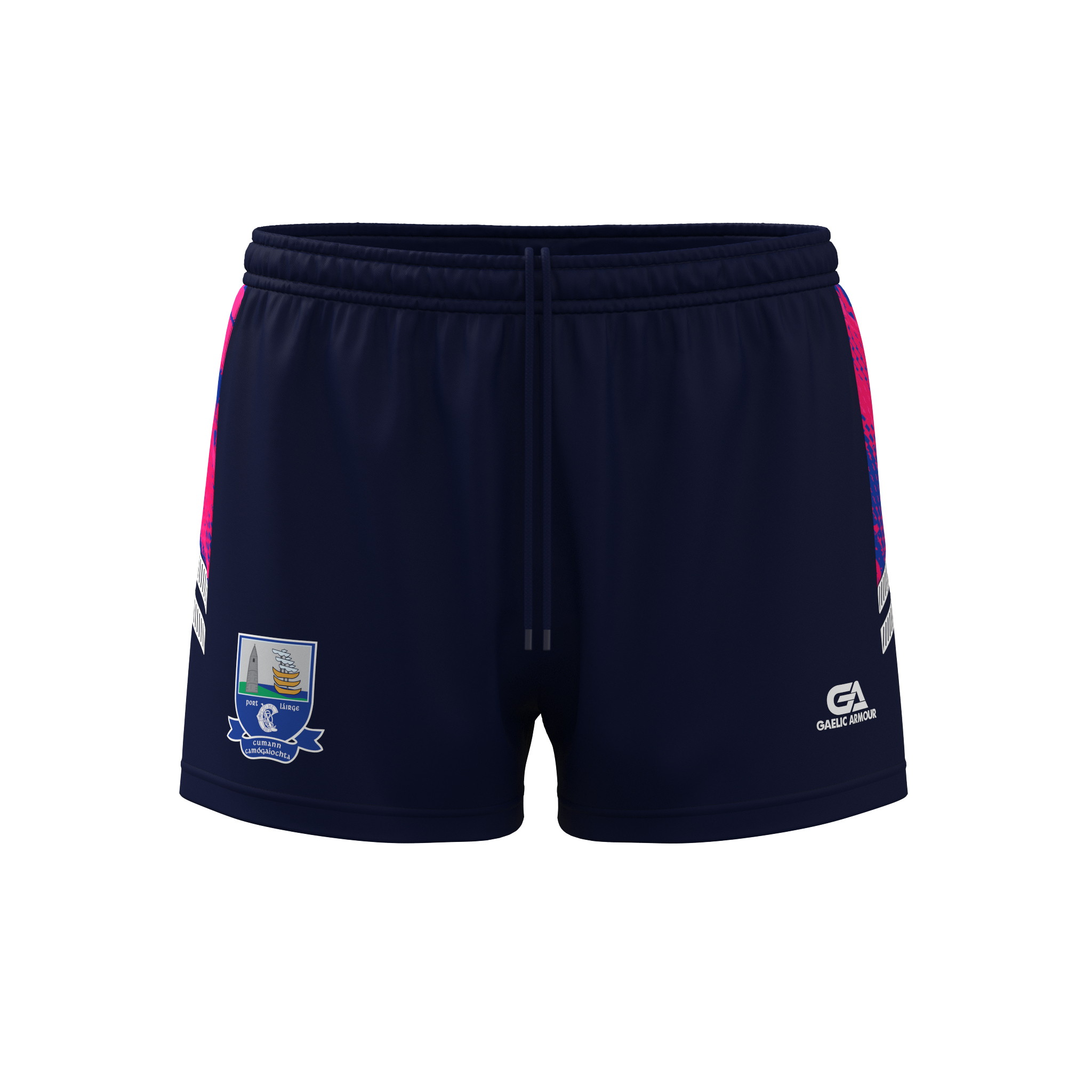 Kids Waterford Camogie Custom Printed Training Shorts