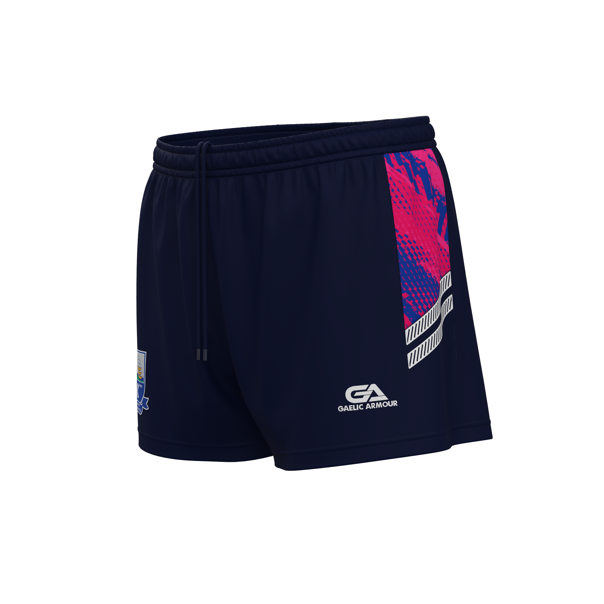 Kids Waterford Camogie Custom Printed Training Shorts