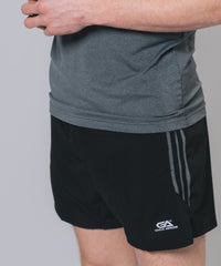 Flex Black Marl Lesiure Short