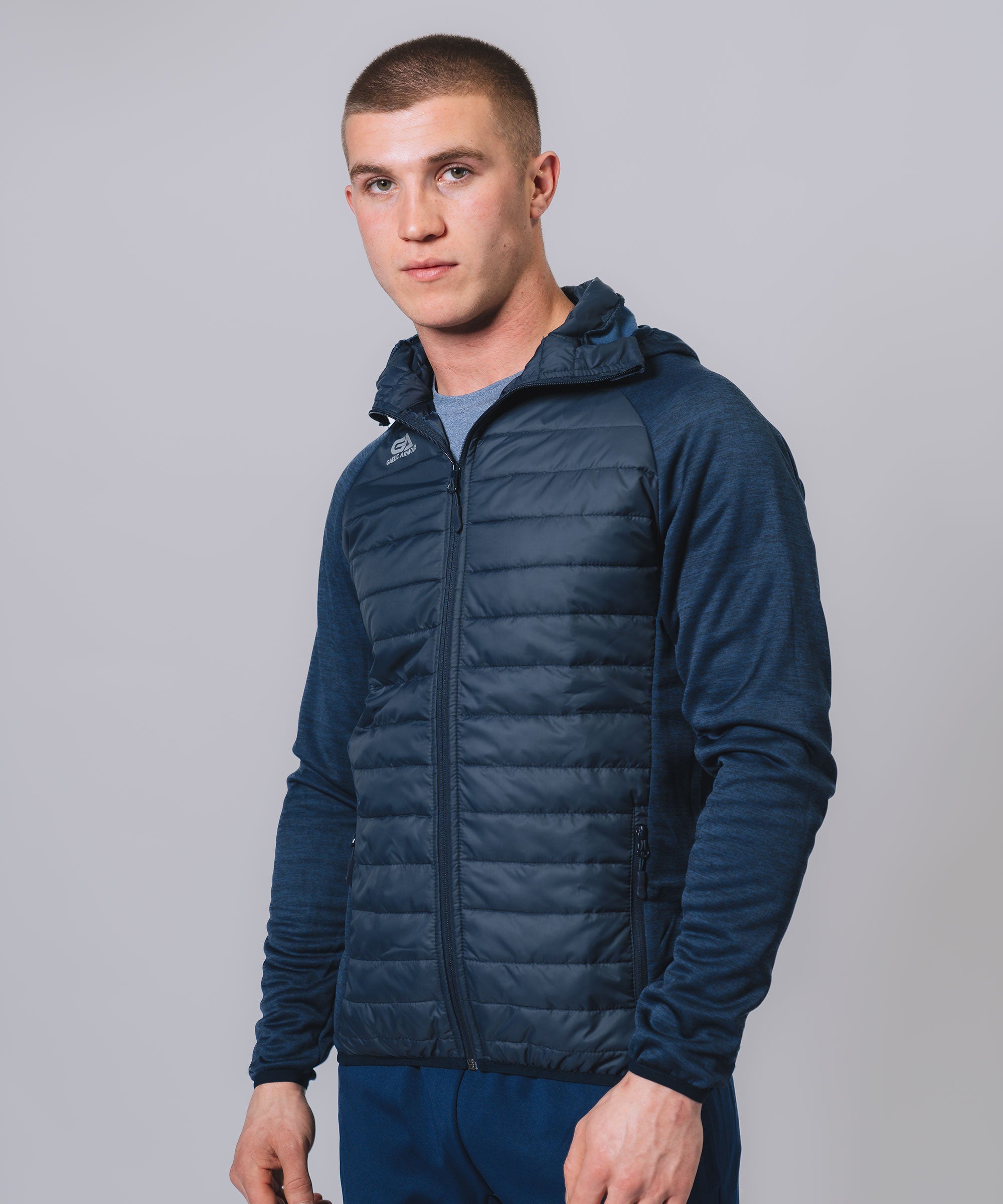 Core Navy Hooded Hybrid