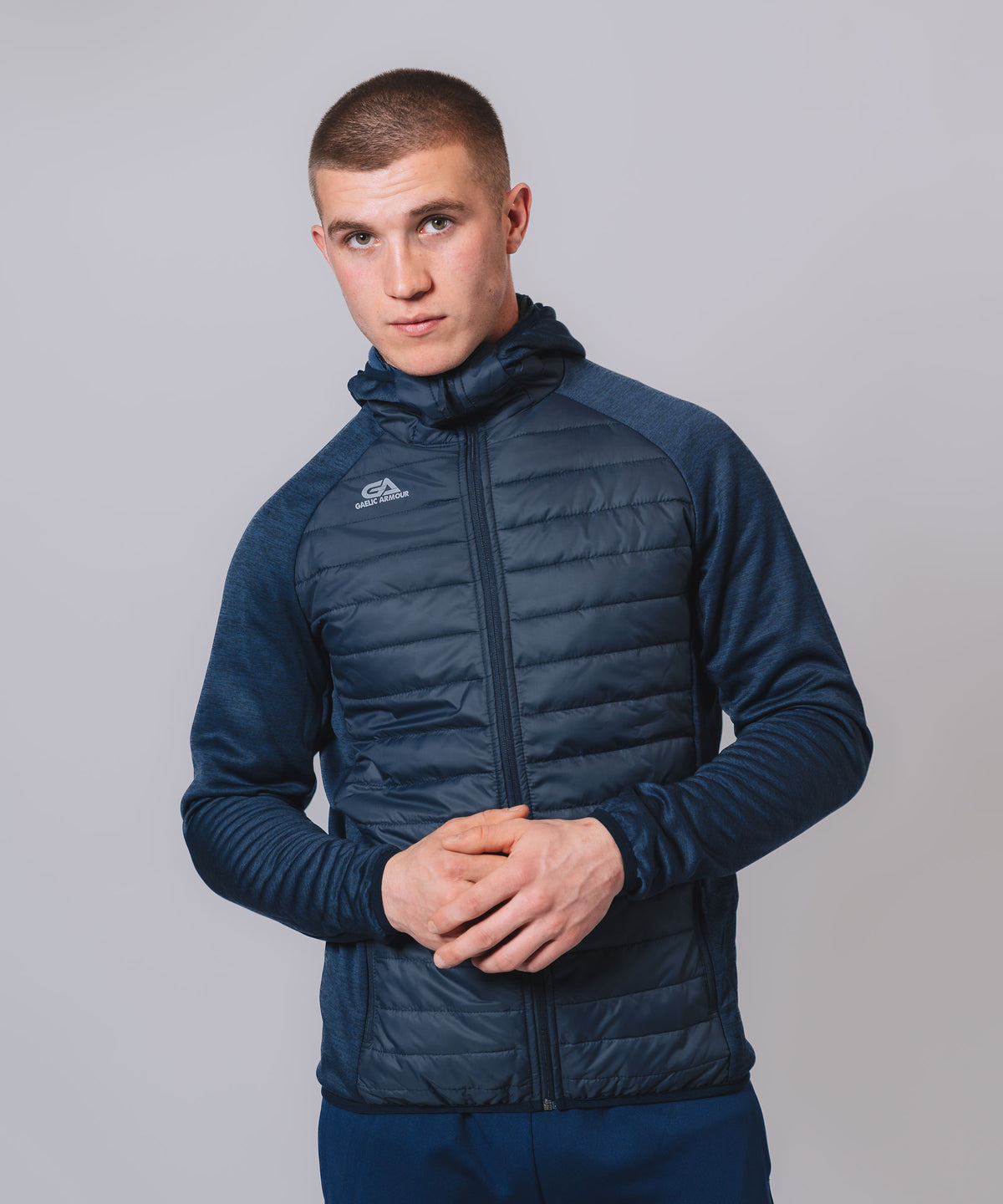 Core Navy Hooded Hybrid