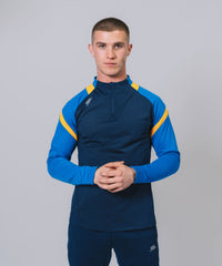 Culainn 1/4 Zip Navy Royal Amber