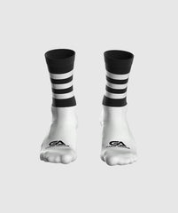 Kids GAA Midi Socks Black White Hoops