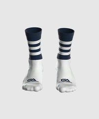 Kids GAA Midi Socks Navy White Hoops