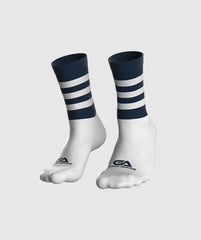 Kids GAA Midi Socks Navy White Hoops