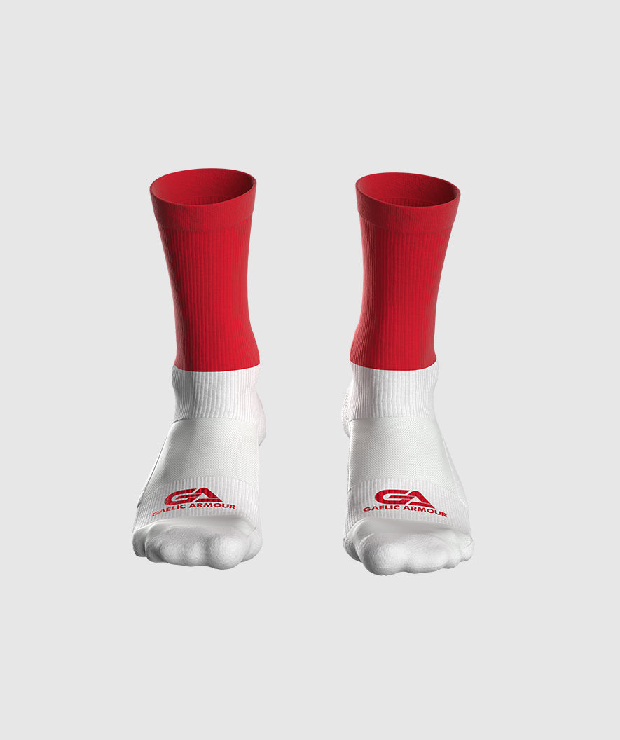 Kids GAA Midi Socks Red